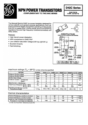D42C12 Datasheet PDF ETC1