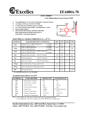 EFA080A-70 Datasheet PDF ETC1