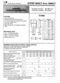 STPRF1630CT Datasheet PDF ETC1