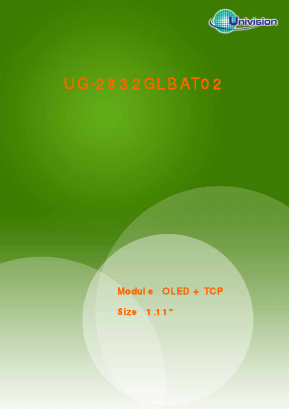 UG-2832GLBAT02 Datasheet PDF ETC2
