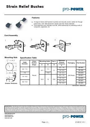 SR-6P1 Datasheet PDF ETC2