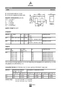 B66325-G-X127 Datasheet PDF EPCOS AG