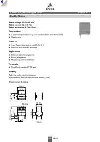 B82720-H15-A30 Datasheet PDF EPCOS AG
