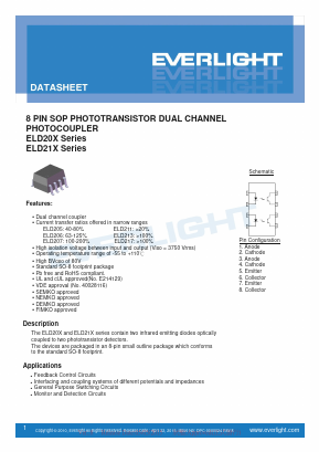 ELD206 Datasheet PDF EVERLIGHT