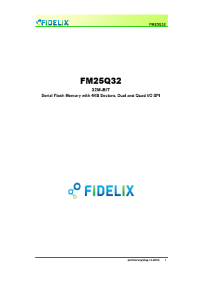 FM25MQ16B-85CB3T Datasheet PDF FIDELIX