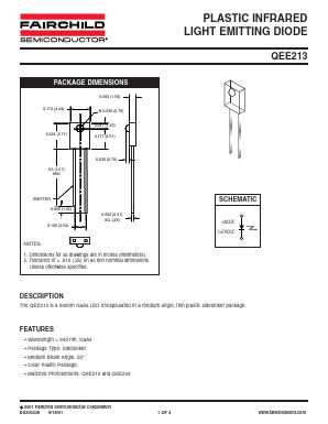 QEE213 Datasheet PDF Fairchild Semiconductor