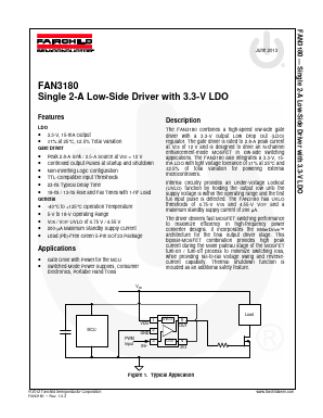 FAN3180 Datasheet PDF Fairchild Semiconductor