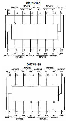 DM74S158N Datasheet PDF Fairchild Semiconductor