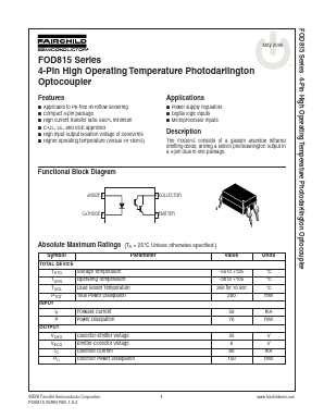 FOD815300 Datasheet PDF Fairchild Semiconductor