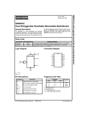 DM96S02MX Datasheet PDF Fairchild Semiconductor