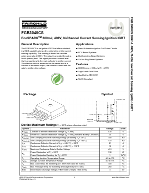 3040CS Datasheet PDF Fairchild Semiconductor