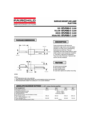 QTLP282-4 Datasheet PDF Fairchild Semiconductor