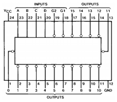 DM74LS154 Datasheet PDF Fairchild Semiconductor