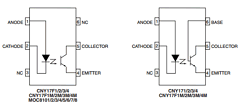 CNY17XM Datasheet PDF Fairchild Semiconductor