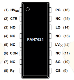 FAN7621 Datasheet PDF Fairchild Semiconductor