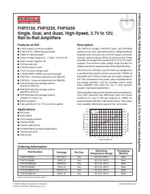 FHP3130IS5X Datasheet PDF Fairchild Semiconductor