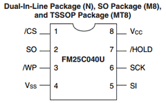 FM25C040UN Datasheet PDF Fairchild Semiconductor