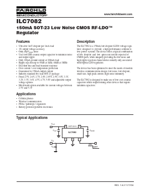 ILC7082AIK-47 Datasheet PDF Fairchild Semiconductor