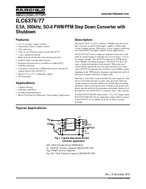 ILC6376 Datasheet PDF Fairchild Semiconductor