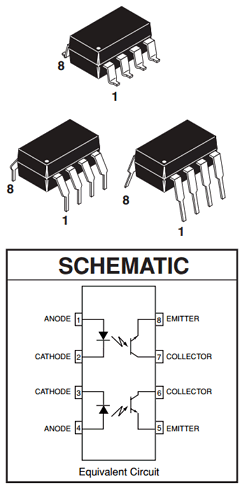 MCT61.W Datasheet PDF Fairchild Semiconductor