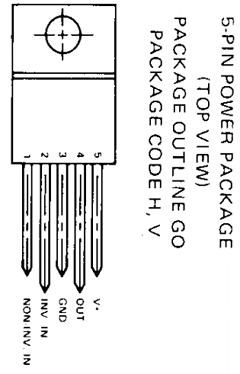 TDA2002 Datasheet PDF Fairchild Semiconductor