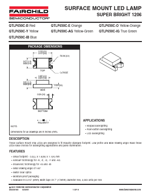 QTLP650C-AG Datasheet PDF Fairchild Semiconductor