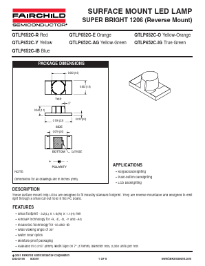 QTLP652C-IG Datasheet PDF Fairchild Semiconductor