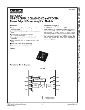 RMPA1967 Datasheet PDF Fairchild Semiconductor