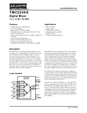 TMC2249A Datasheet PDF Fairchild Semiconductor