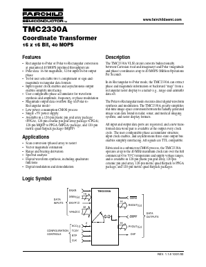 TMC2330AH6C Datasheet PDF Fairchild Semiconductor