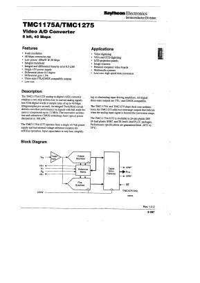 TMC1175AR3C30 Datasheet PDF Fairchild Semiconductor