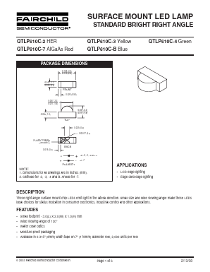 QTLP610C Datasheet PDF Fairchild Semiconductor