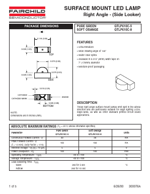 QTLP610C-8 Datasheet PDF Fairchild Semiconductor