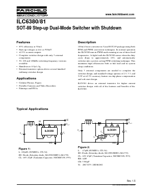 ILC6381BP-50 Datasheet PDF Fairchild Semiconductor