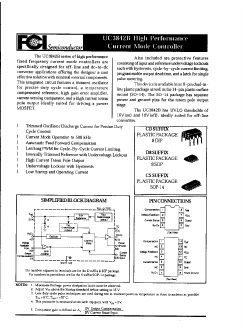 UC3842BCD Datasheet PDF First Components International