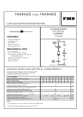 1N4944G Datasheet PDF Formosa Technology