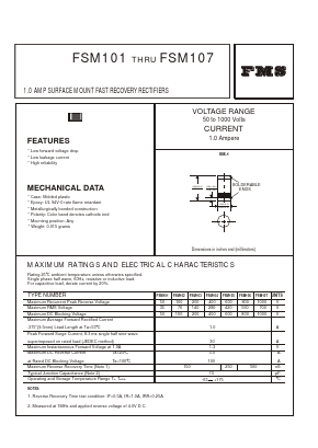 FSM103 Datasheet PDF Formosa Technology