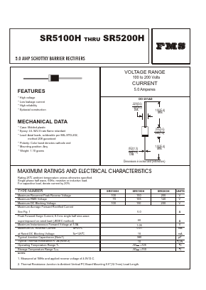 SR5200H Datasheet PDF Formosa Technology