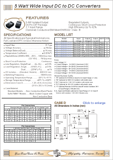 E05-43 Datasheet PDF Fran Mar International