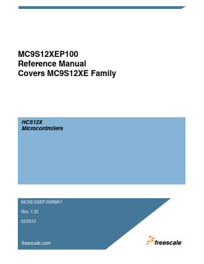 S912XEP100J5MAG Datasheet PDF Freescale Semiconductor