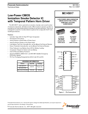 MCZ145017EG Datasheet PDF Freescale Semiconductor