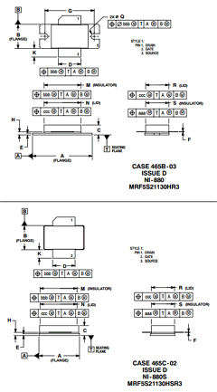 MRF5S21130HR3 Datasheet PDF Freescale Semiconductor
