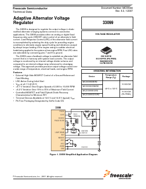 33099 Datasheet PDF Freescale Semiconductor