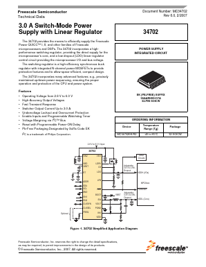 34702 Datasheet PDF Freescale Semiconductor
