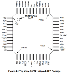 56F801 Datasheet PDF Freescale Semiconductor