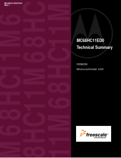 MC68HC11ED0VP2 Datasheet PDF Freescale Semiconductor