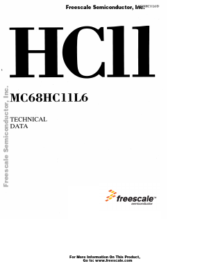 MC68HC11L5VFU2 Datasheet PDF Freescale Semiconductor