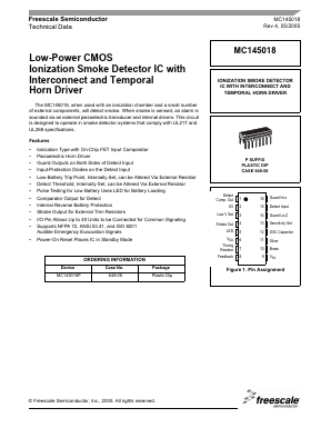 MC145018P Datasheet PDF Freescale Semiconductor