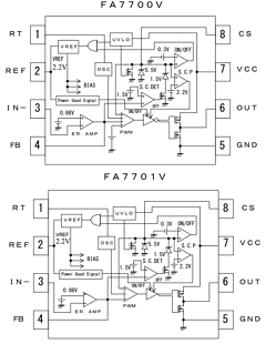 FA7701V Datasheet PDF Fuji Electric