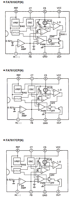 FA7617CN Datasheet PDF Fuji Electric